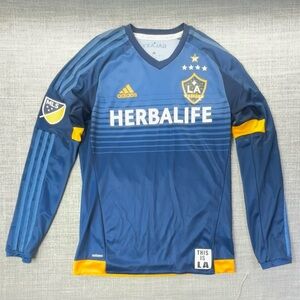 Adidas LA Galaxy Long-Sleeve Men’s Jersey Small Grubbs #11